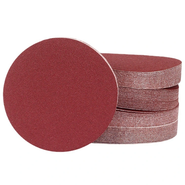 Abrasive Alumina Hook and Loop Wheel Sandpaper Disc