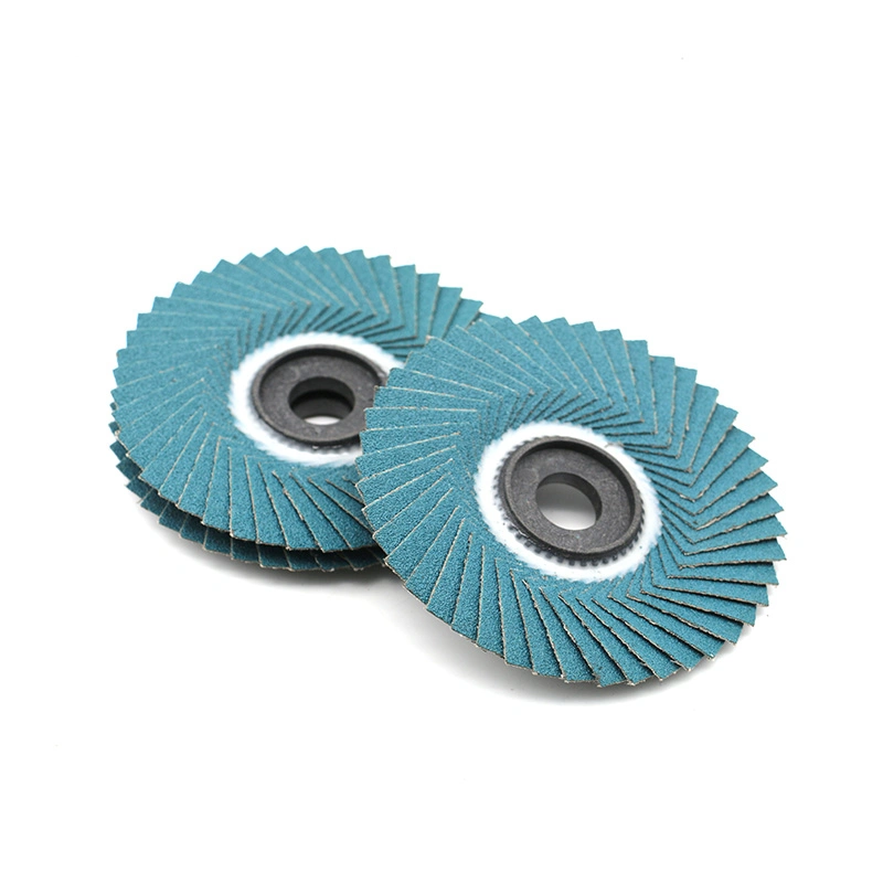 4.5" 80# Yihong Abrasive Tools Zirconia Alumina Flower Radial Flap Disc with No Clogging for Angle Grinder