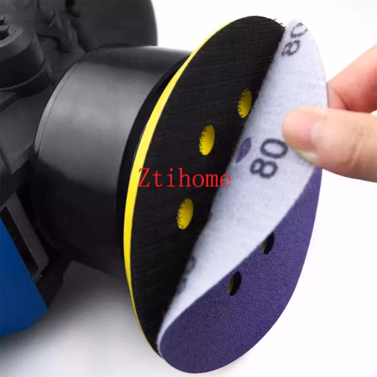 Производители поставляют фиолетовые керамические шлифовальные диски на основе наждачной бумаги с глиноземной основой