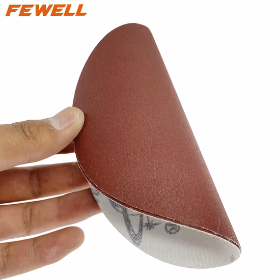 150 мм 6 '' Красный шлифовальный диск с зернистостью 240 Абразивные инструменты Водонепроницаемая наждачная бумага для полировки и шлифовки древесины из нержавеющей стали