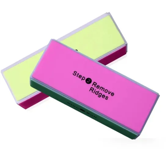 Оптовая торговля OEM пилочки для ногтей 4 стороны губка буфер для ногтей полировка шлифовальный блок для дизайна ногтей